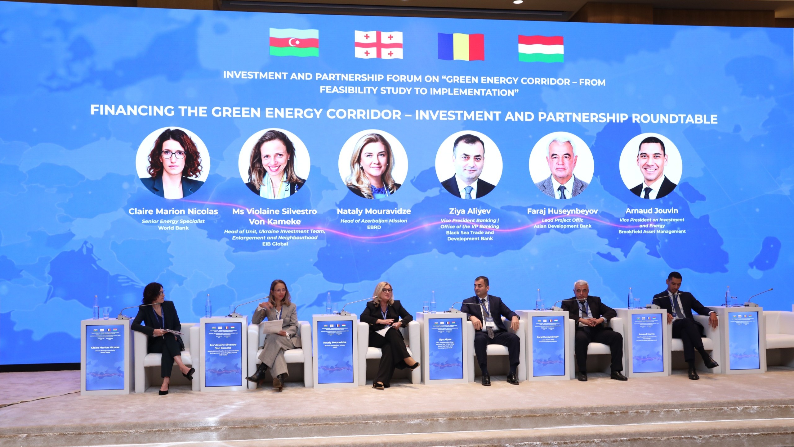 Financing and investment partnership opportunities for the Green Energy Corridor discussed